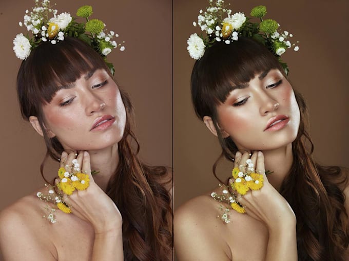 do photo retouching 3 images