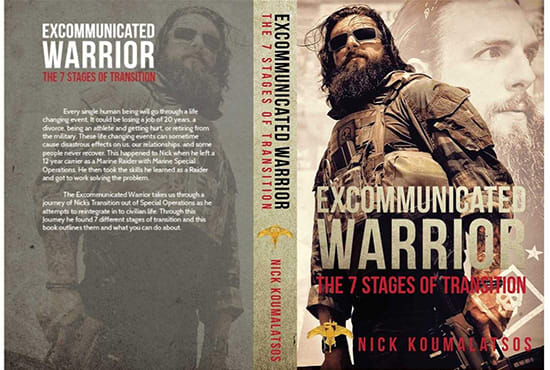 do fantasy book cover or urban book cover design