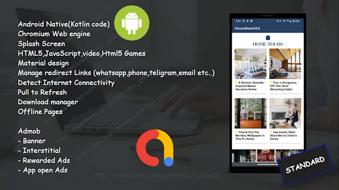 convert your website to apk and IOS in 48hrs