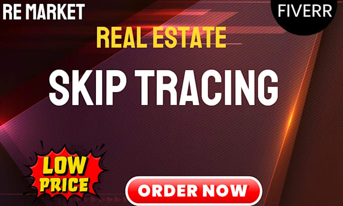 provide you skip tracing service with high hit rate in real estate
