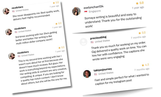 be a captivating caption writer for instagram and facebook