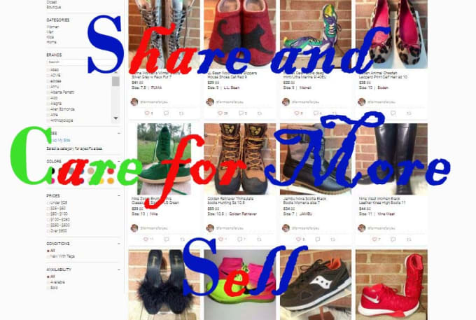 share poshmark closet up to 85k for a month