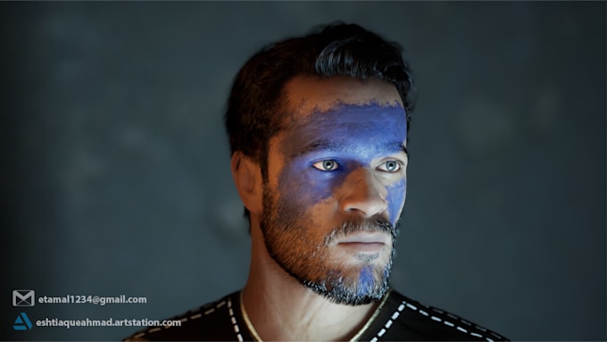 do hyper realistic character modeling for games