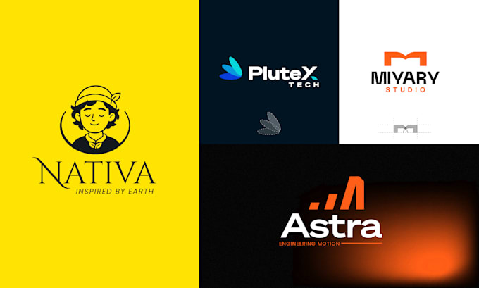 design a professional modern logo for your brand