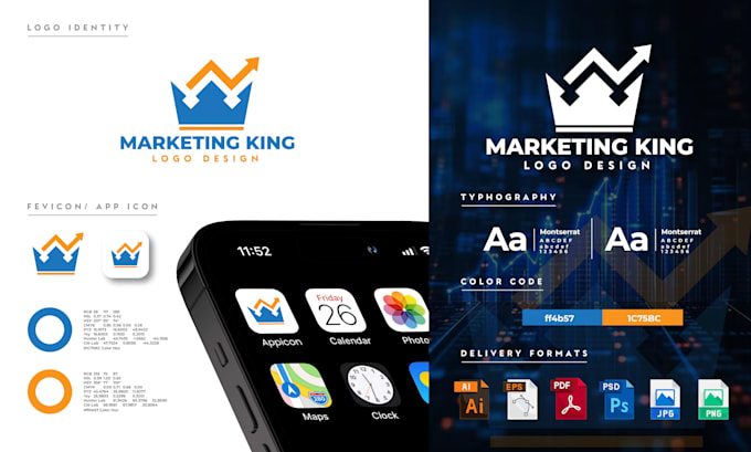 create a logo design for a social media marketing business