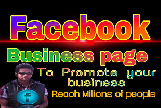 create facebook business page with creative design and SEO