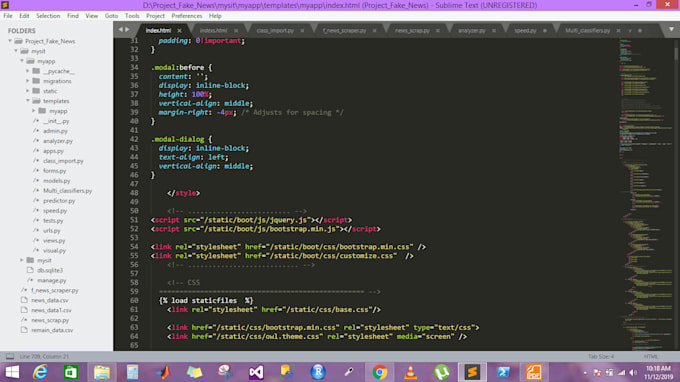 provide you data analysis with python