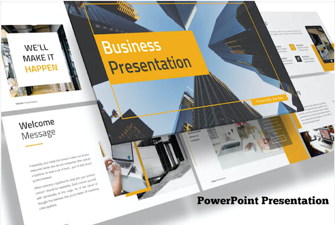 create a professional presentation