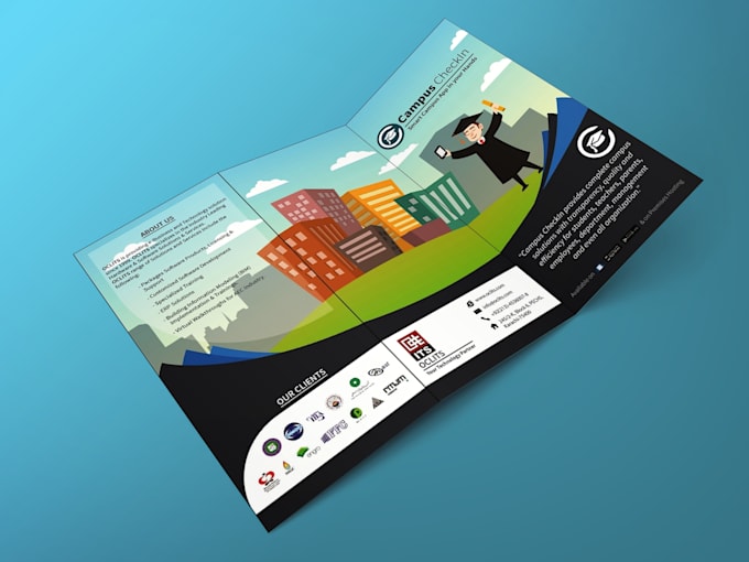 create a professional booklet or brochure