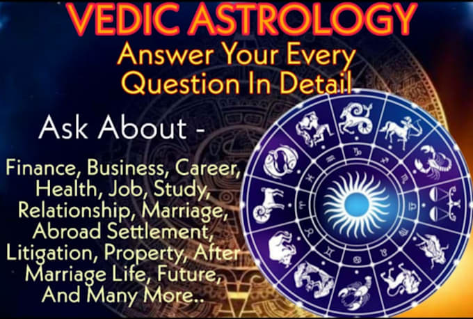 deeply answer your questions by vedic astrology