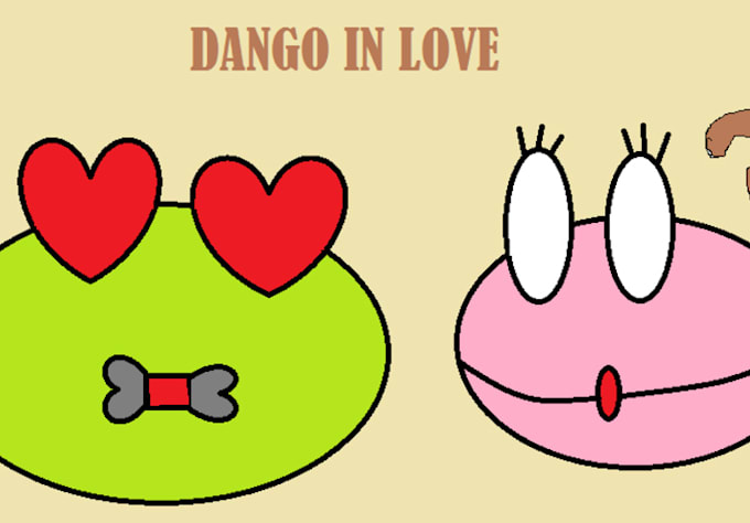 sketch dango or dango family with your name