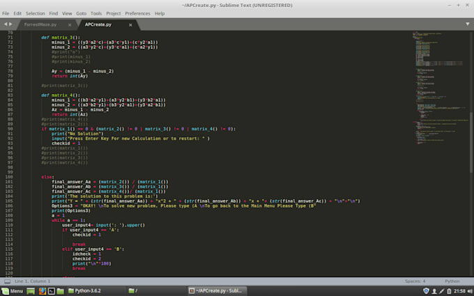 code apcsp create task for 40 dollars with python3