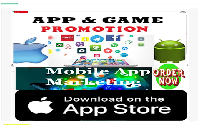 do app promotion ios android game on 100 million download by brenda502 fiverr