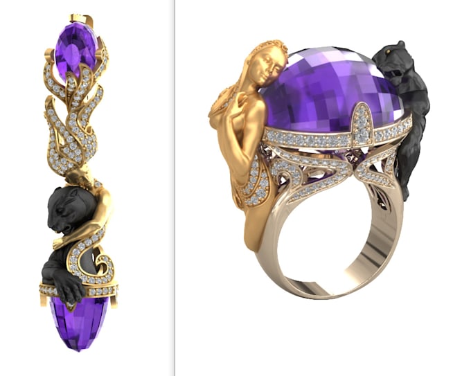 create 3d sculptures of jewelry special for you