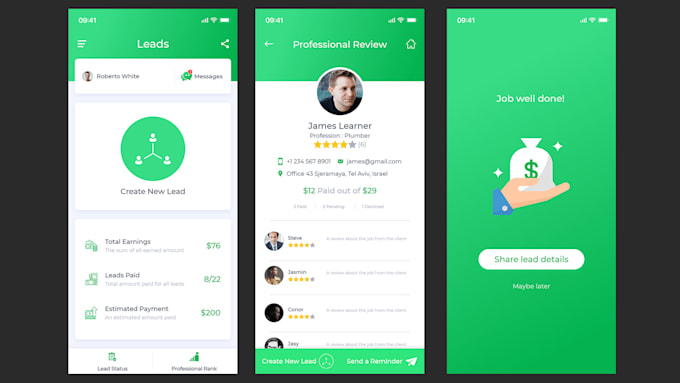 design iphone app android app web app ui ux mockups
