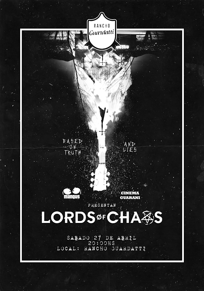 flyer design for metal concert