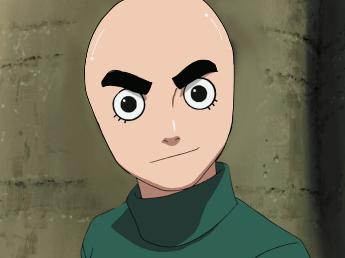 Photoshop anime characters bald by Tamsinhyland | Fiverr