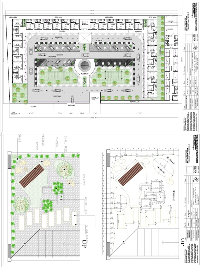 complete architectural design 2d and 3d
