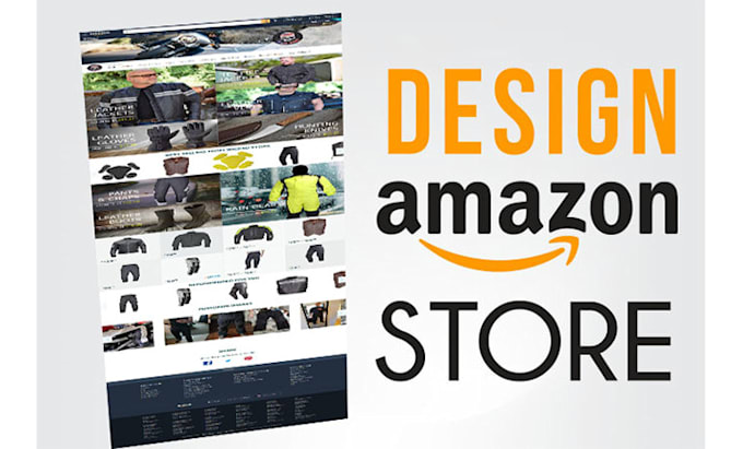 design amazon storefront or ebay shop design