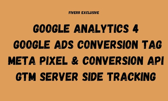 setup google analytics 4 ecommerce tracking, meta pixel,GTM,ads conversion tag