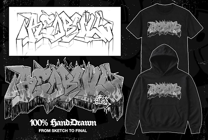 design a graffiti logo