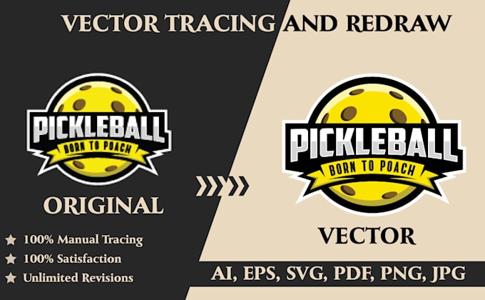 do manual vector tracing