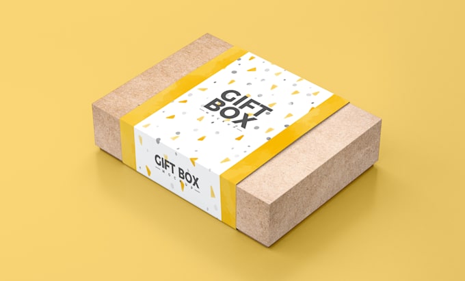 design product packaging box, and mailer box with 3d mockups