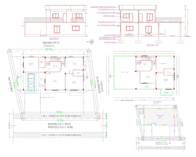 Design professional 2d architectural floor plan in autocad by ...