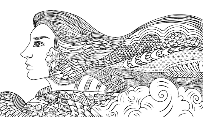 draw art illustrations with the character you want