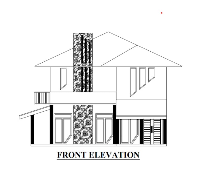design 2d architecture house floor plans, elevation etc