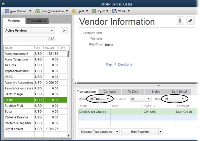 do quickbooks data entry