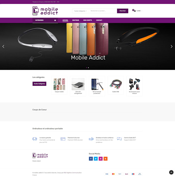 creat a woocommerce website