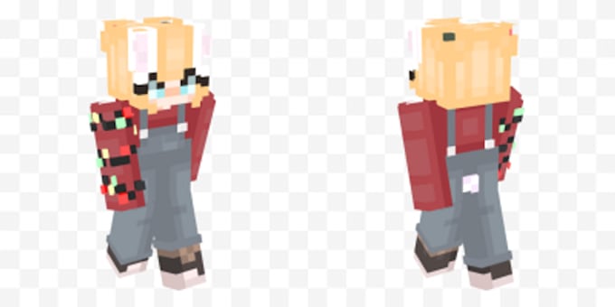 design fully customized minecraft skins from scratch