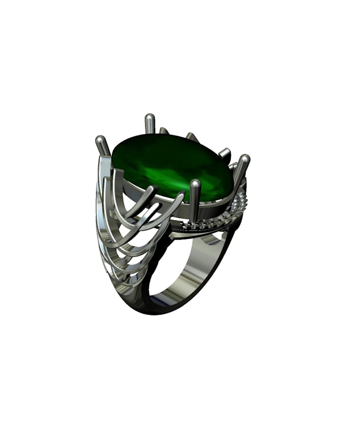 design unique customized 3d rings and jewelry