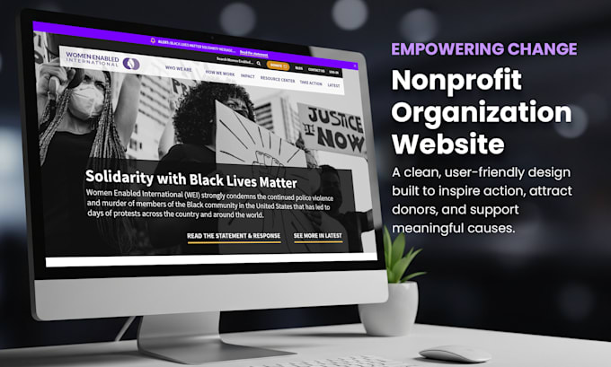 build a stunning wix or wordpress website