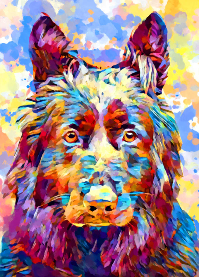 Turn Your Pet Photo Into An Awesome Digital Painting By Shrenky
