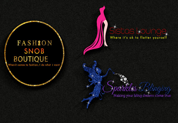 Design sparkle, glitter and luxury logo for you by Anny_creative | Fiverr
