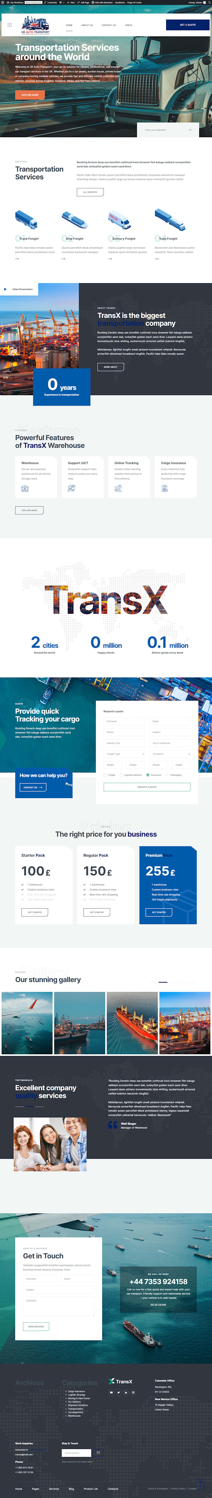 install, configure wordpress theme and import demo data