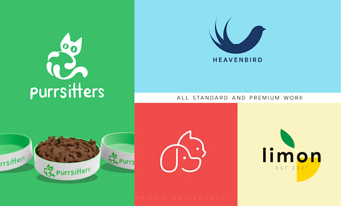 design custom modern minimalist logo for your business