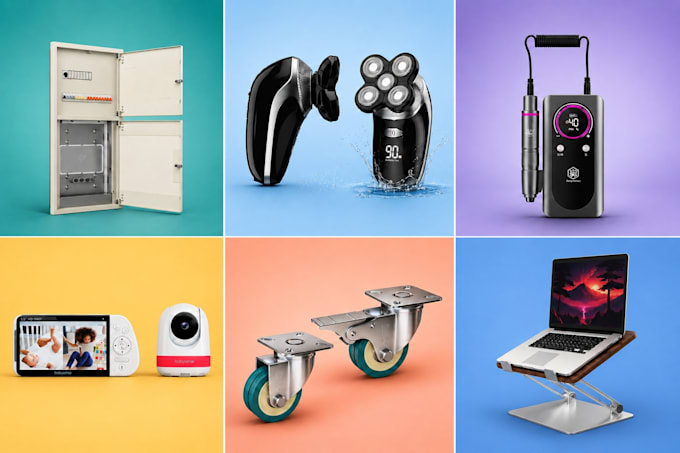 create realistic 3d product renders for ecommerce and ads