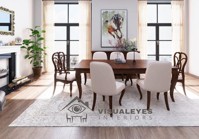 do 3d visualization of interior design
