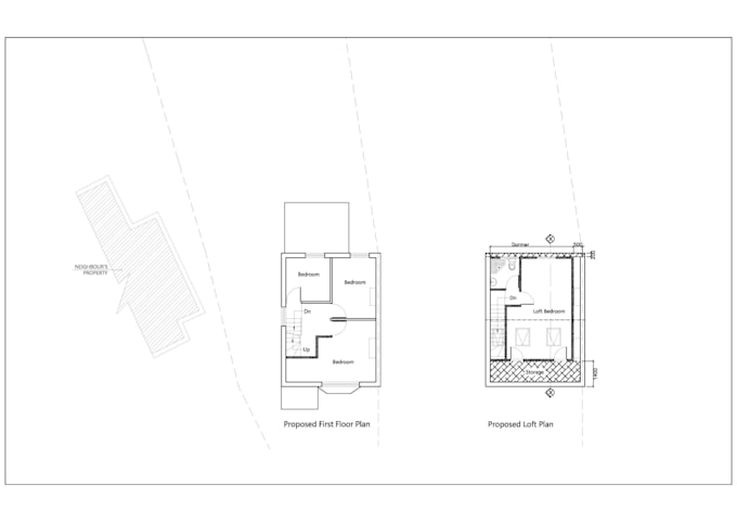 create uk planning applications drawings