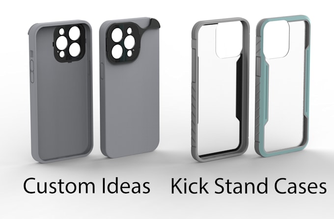 design custom 3d printable and manufacturable mobile cases