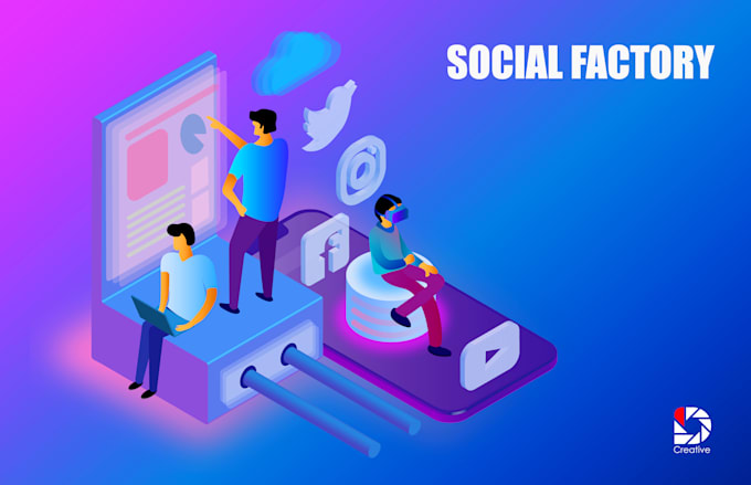 create vector  isometric illustration