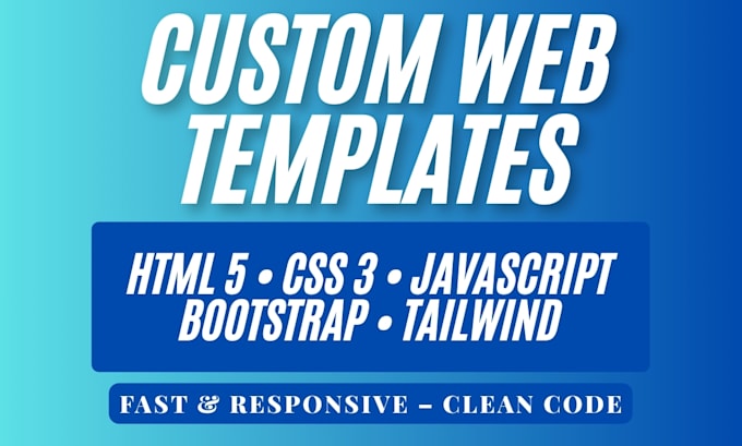 convert figma, PSD to responsive HTML CSS js website using tailwind or bootstrap