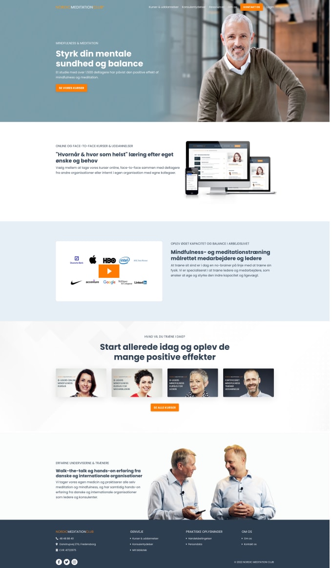 design your kajabi or thinkific landing or sales pages