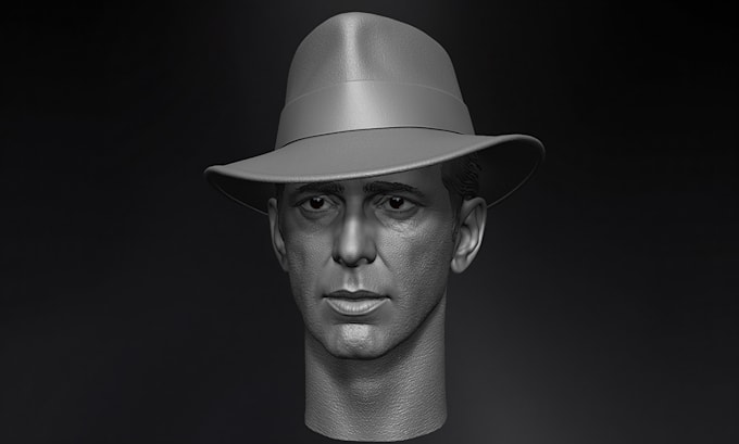 likeness sculpt realistic character ready for 3d print