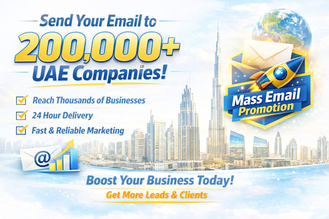 do email marketing for all over uae