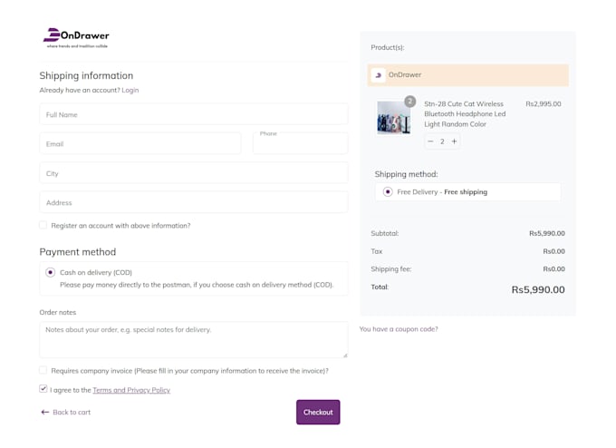 develop a dynamic website using core PHP, laravel, or codeigniter