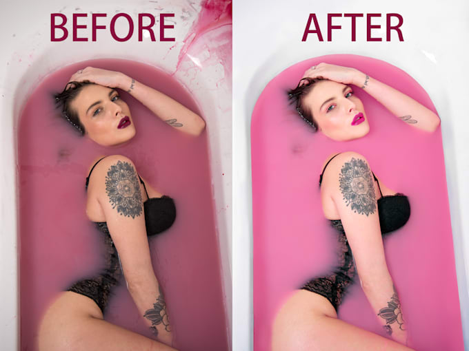 professionally remove unwanted objects or people from your photos